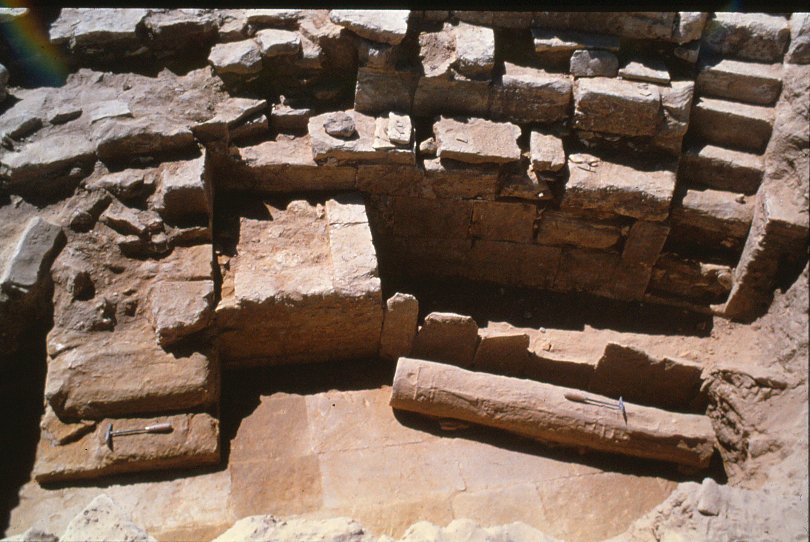 Cavea in Elusa theatre