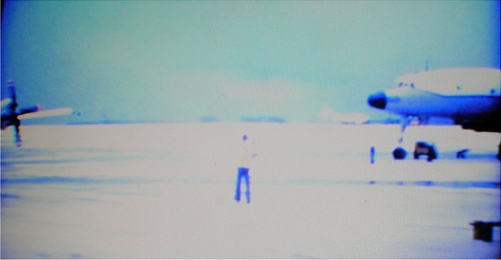 Lockheed EP-3E Taxiing in, NAS Agana Guam - SEP 1974