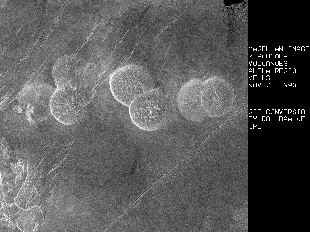 Venus Pancake structures