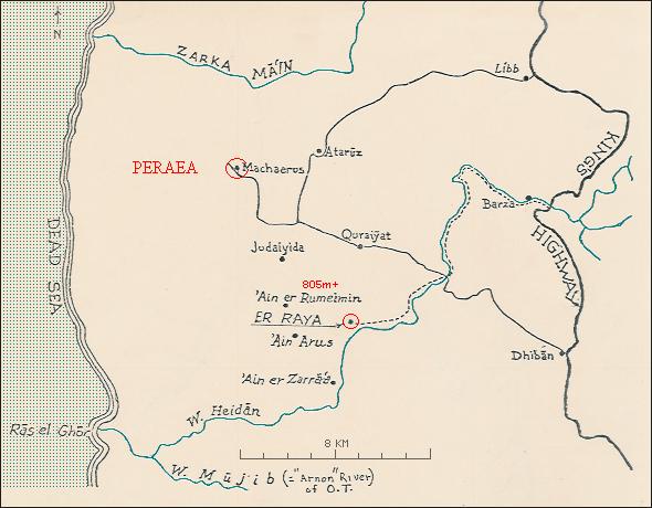 Map showing location of er Raya