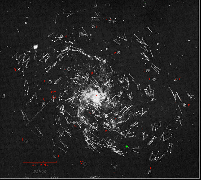 M33 internal motions -
van Maanen
