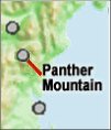 Panther Mountain
meteorite crater in New York state
