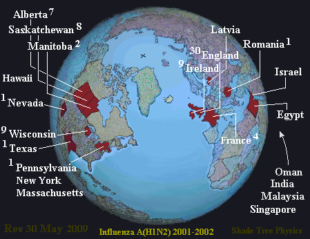 Influenza A(H1N2) 2001-2002